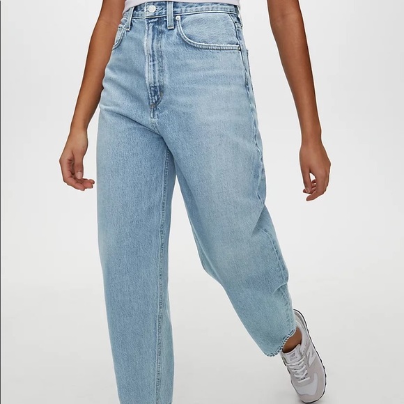 SOLD agolde balloon jeans size 24 - Picture 2 of 9